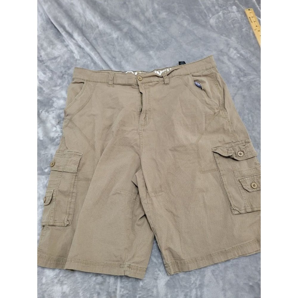 Monument Men Cargo Ripstop Shorts Size‎ 40 Khaki brown